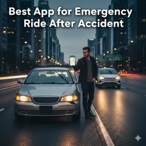 Best App for Emergency Ride After Accident Today